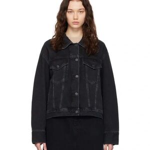 Agolde Dark Denim Jean Jacket